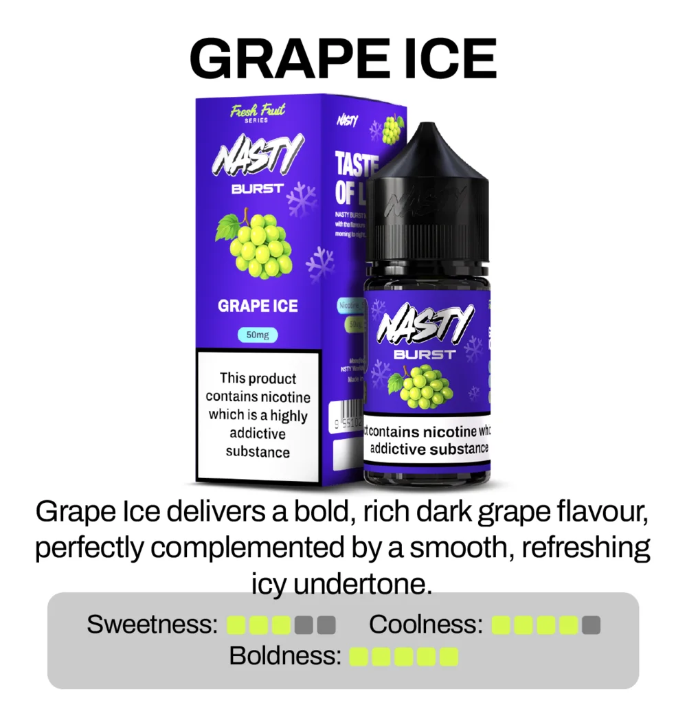 Nasty Burst Nic Salts at Best Price – Vape Mafia