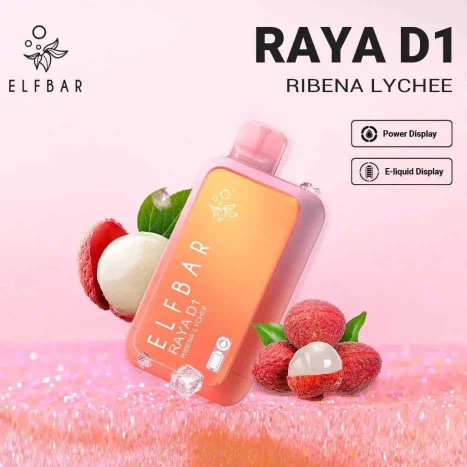 ELFBAR Raya D1 ribena lychee