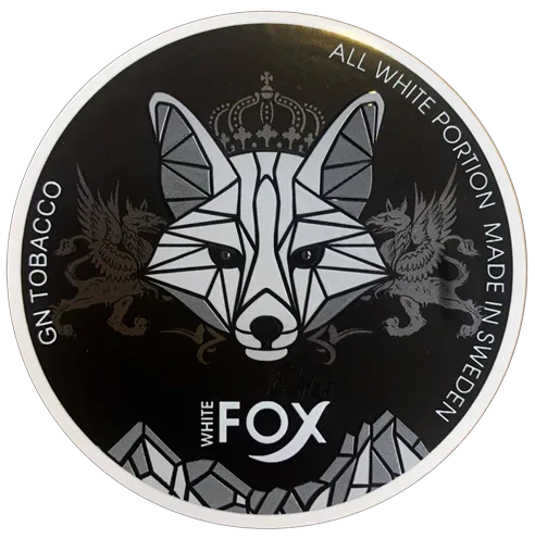 White fox black nicotine pouches