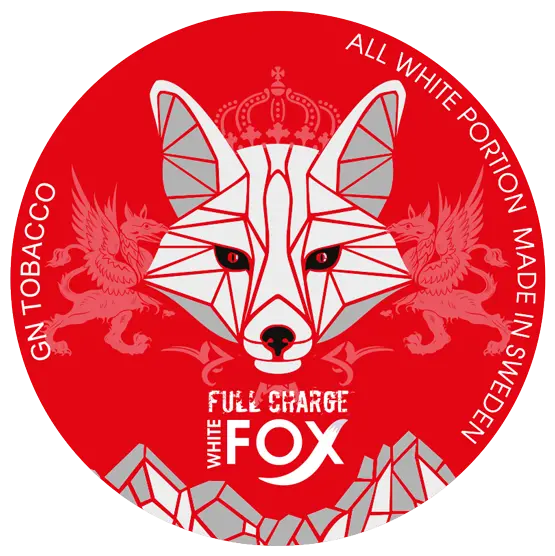 White Fox Full Charge nicotine pouches