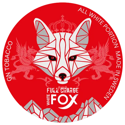 White Fox Full Charge nicotine pouches