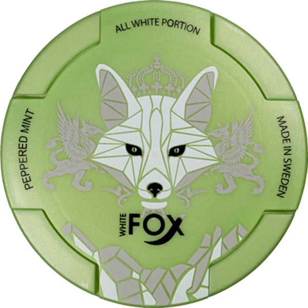 White Fox Peppered Mint Nicotine Pouches