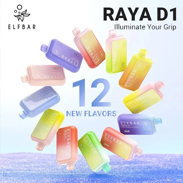 ELFBAR Raya D1 Vape - creative of 12 new flavour