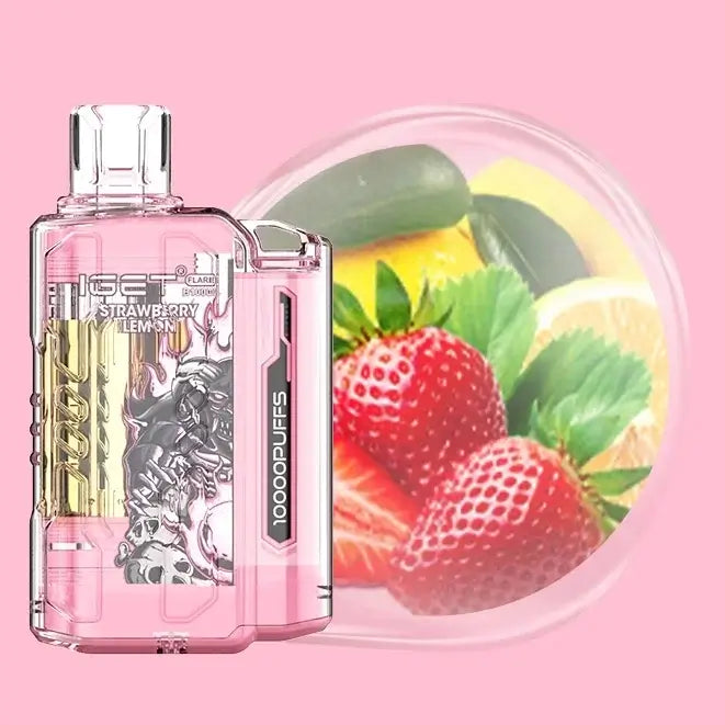 iget vape flare strawberry lemon