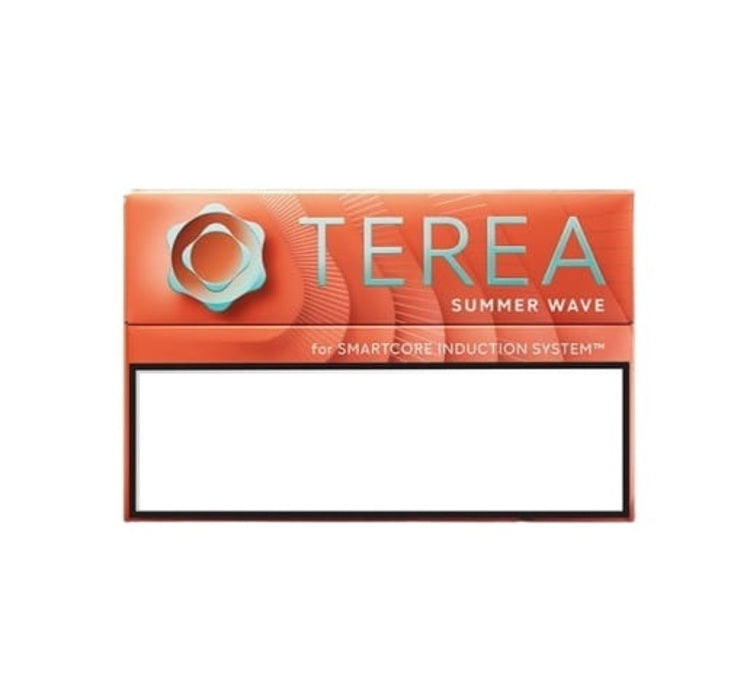 Iqos Terea Summer Wave Pack on a white background
