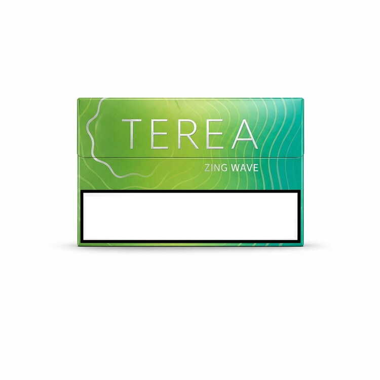 Iqos Terea ZIng Wave Pack on a white background