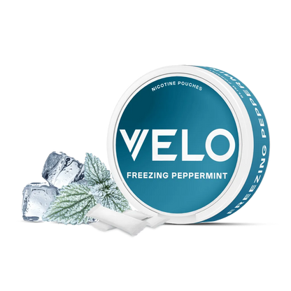 Velo Freezing Peppermint with ice and mints