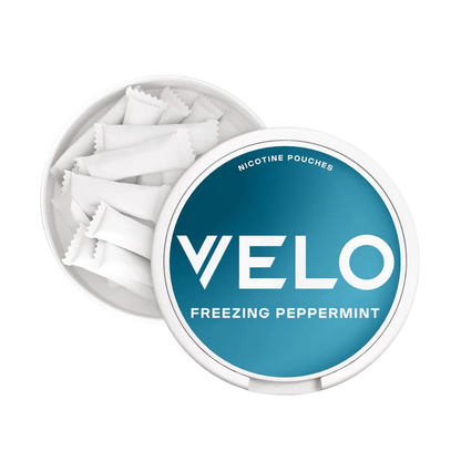 Velo Freezing Peppermint opened pack