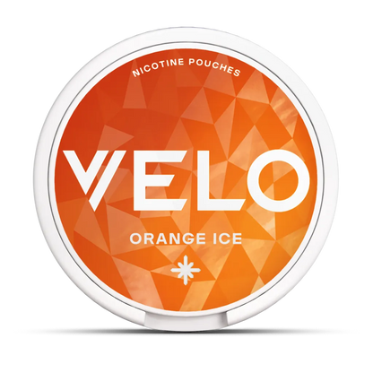 Velo Orange Ice nicotine pouches - front view