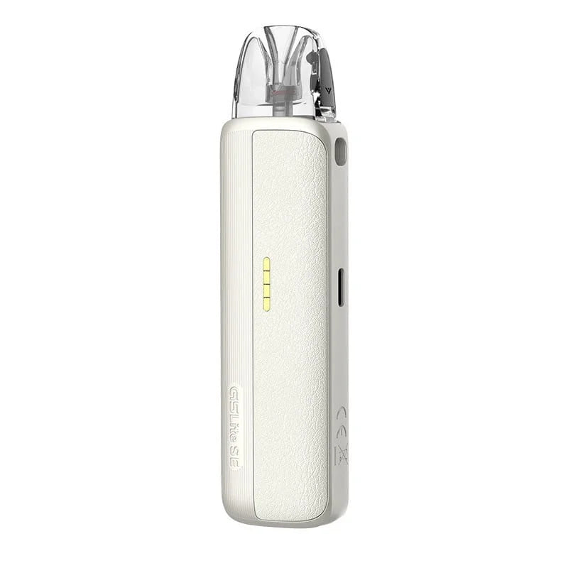 Caliburn G5 Lite SE Pod Vape - white leather